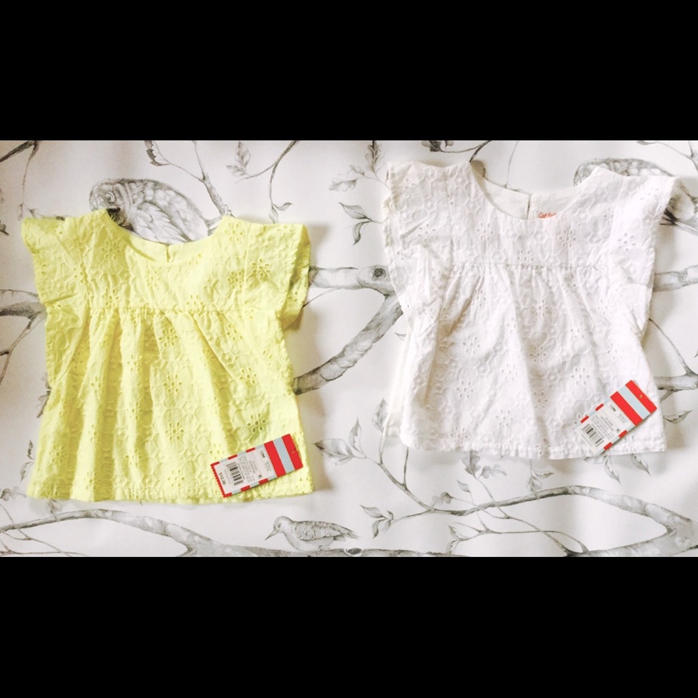 NWT- Cute Summer Tees from Cat & Jack, 12 Months